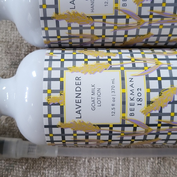 Beekman 1802 Goat Milk Lavendar Body Wash and Lotion - Picture 2 of 3